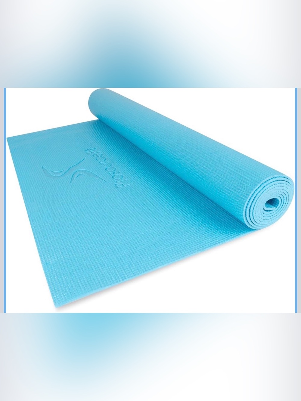 ProSource Fit Classic Yoga Mat 1/8” Thick, 72” Long, Non Slip Grip